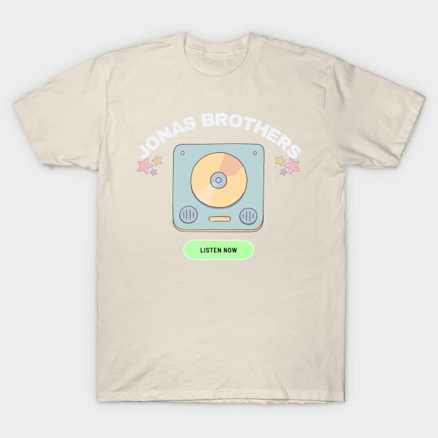 jonas listen now T-Shirt by mantaplaaa